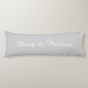 Personalized Names Couple Body Pillow