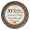 PERSONALIZED (NAMES/DATES) 30th Anniversary Plate
