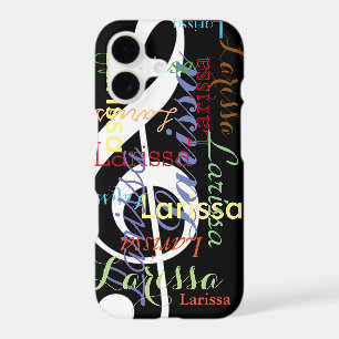 personalized names with musical note
