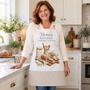 Personalized Nana’s Kitchen Farmhouse Bread Baking Apron