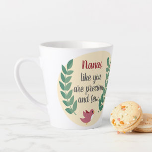 Personalized Nanas Like You Precious Bird Grandma Latte Mug