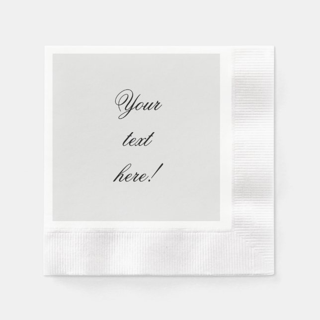 Personalized Napkin (Front)