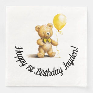 Personalized Napkins, for Birthday, Baby Shower,  Napkin