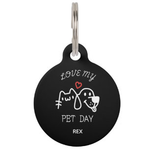 Personalized National Love Your Pet Day Tag