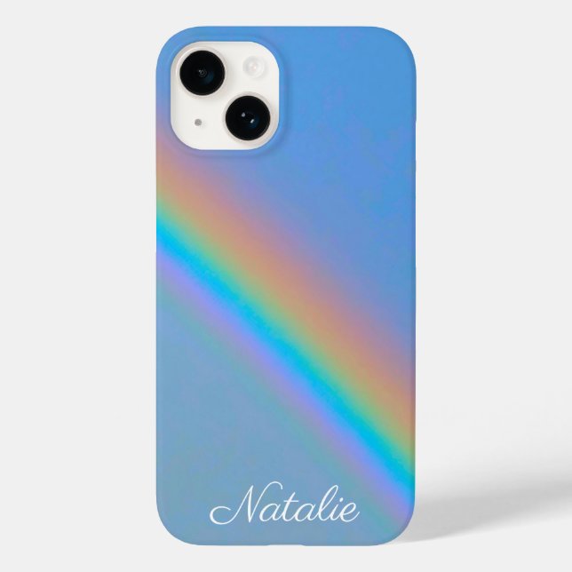 Personalized natural real rainbow Case-Mate iPhone case (Back)