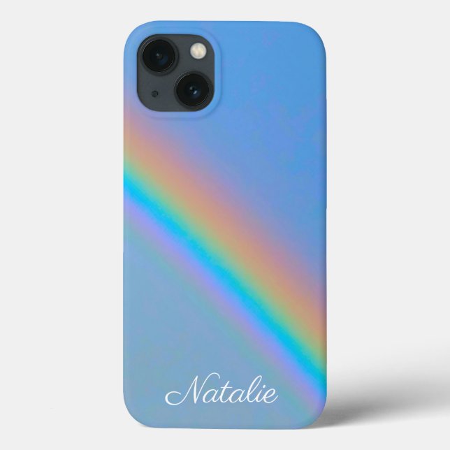 Personalized natural real rainbow Case-Mate iPhone Case-Mate iPhone Case (Back)