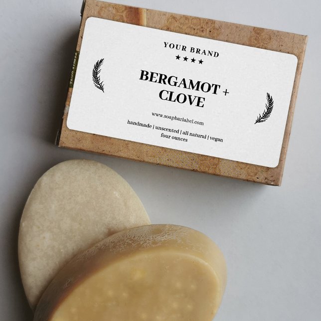 Personalized Natural Soap Product Label Sticker (Creator Uploaded)