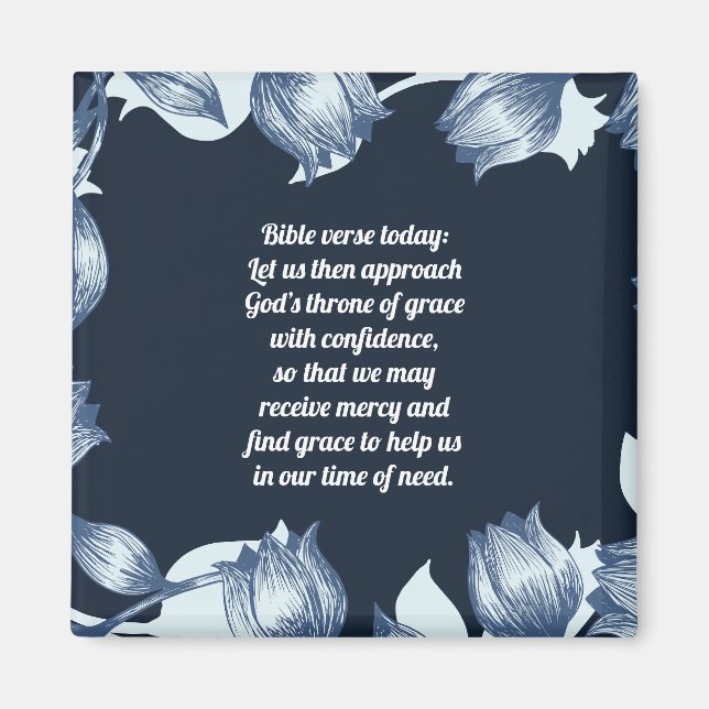 Personalized Nature Art for Serene Decor  Magnet (Front)