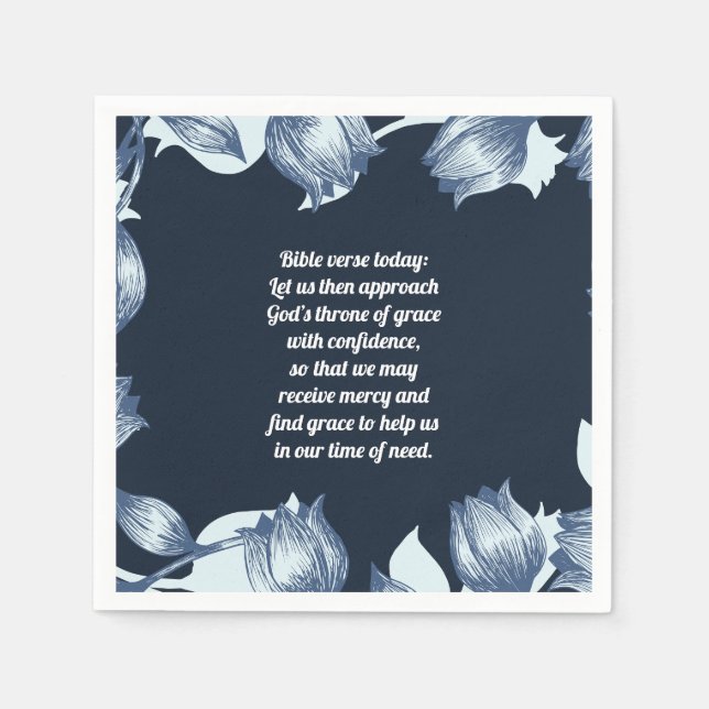 Personalized Nature Art for Serene Decor  Napkin (Front)