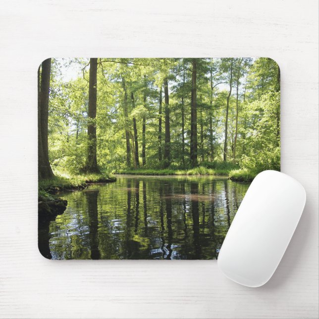 Personalized Nature Photo Modern  Mouse Pad (With Mouse)