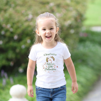 Personalized Nature's Little Pollinators Tee