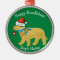Personalized Naughty Christmas Goldendoodle