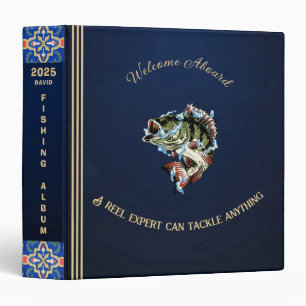 Personalized Nautical Album 3 Ring Binder