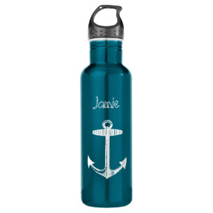 Personalized Nautical Anchor 710 Ml Water Bottle