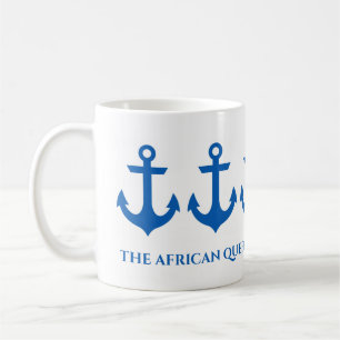 Personalized Nautical Coffee Mug