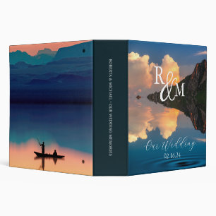 Personalized Nautical Memories Wedding Album Binder