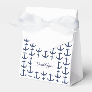 Personalized Nautical Theme Party Favor Box