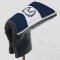 Personalized Navy & White Laurel Wreath Monogram