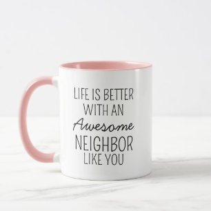 Personalized Neighbour Coffee Mug Appreciation Gif