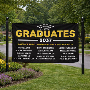 Personalized Neighbourhood Graduation Banner