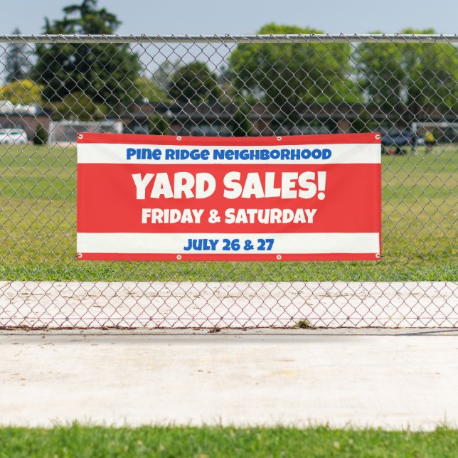 Personalized Neighbourhood Sale Banner (Insitu)