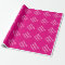 Personalized neon pink Birthday wrappingpaper