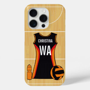Personalized netball device case