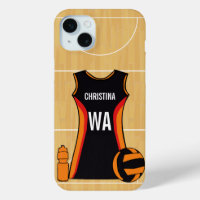 Personalized netball device case