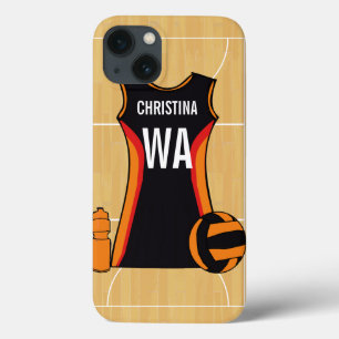 Personalized netball device case