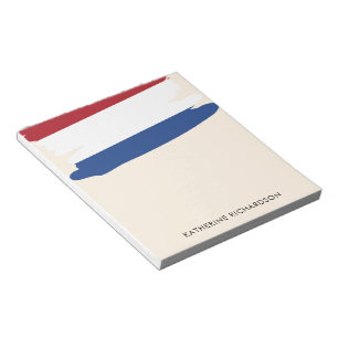 Personalized Netherlands Flag Patriotic Notepad