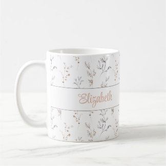 Personalized Neutral Botanical Name Mug