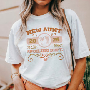  Personalized New Aunt T-Shirt