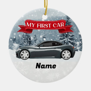 Personalized New Car Ornament