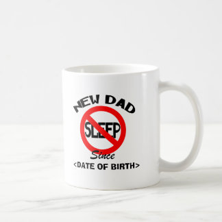 Personalized New Dad No Sleep Coffee Mug