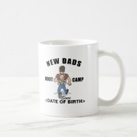 Personalized New Dads Boot Camp Coffee Mug