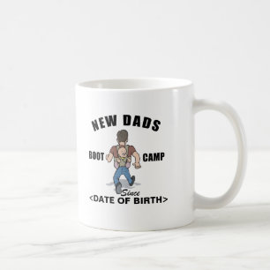 Personalized New Dads Boot Camp Coffee Mug