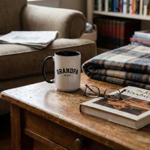 Personalized New Grandpa Est Date Father's Day Mug