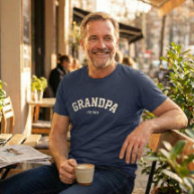 Personalized New Grandpa Est Date Father's Day