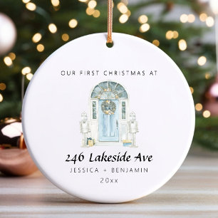 Personalized New Home Christmas Ornament