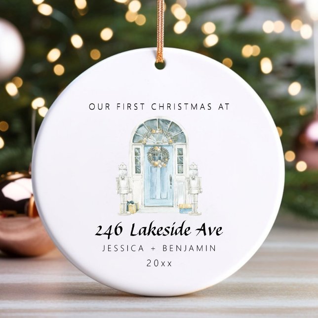 Personalized New Home Christmas Ornament (Personalized New Home Christmas Ornament)