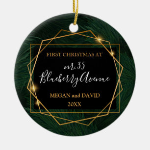 Personalized new home ornament