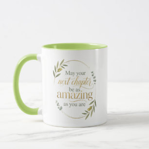 Personalized New Job Wishes for Coworker Mug