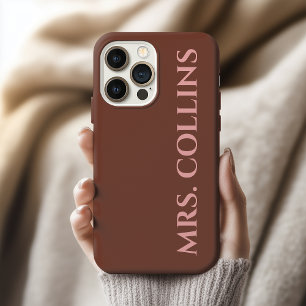 Personalized New Surname Gift for Wife or Newlywed Case-Mate iPhone 14 Pro Max Case