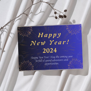 Personalized New Year's Greeting Card