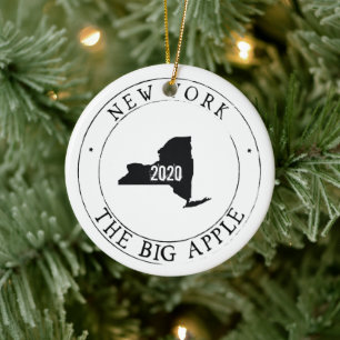 Personalized New York Ornament