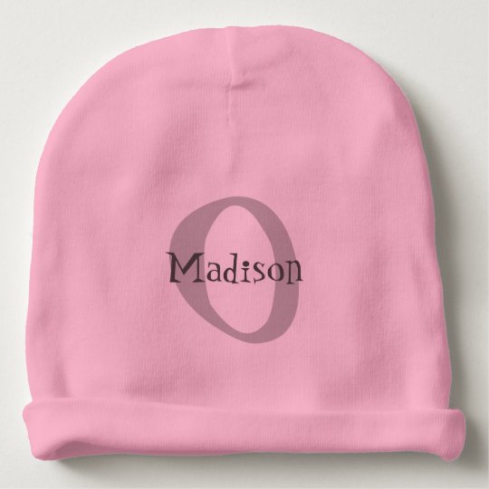 personalised baby beanie hat