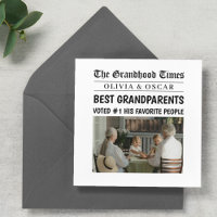 Personalized Newspaper | Best Grandparents