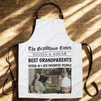 Personalized Newspaper Headline | Best Grandparent
