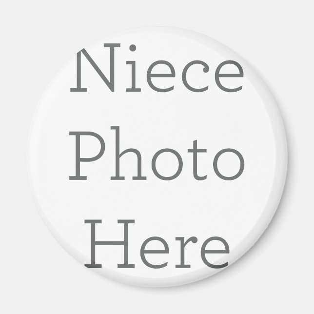 Standard, 2¼ Inch Circle Magnet (Front)