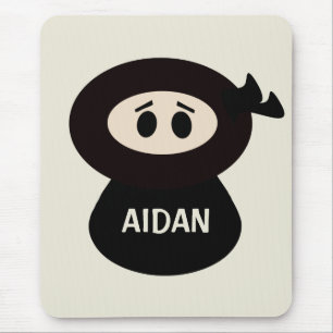 Personalized Ninja Mousepad for Kids